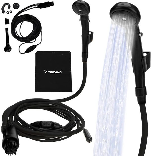 Портативний душ, туристичний душ 12v