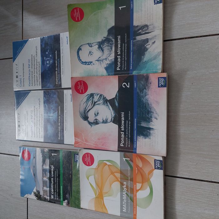 Sprzedam książki 1 liceum/technikum