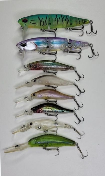 воблеры из Японии (halcyon system, lammtara, Imakatsu,  duo, smith)