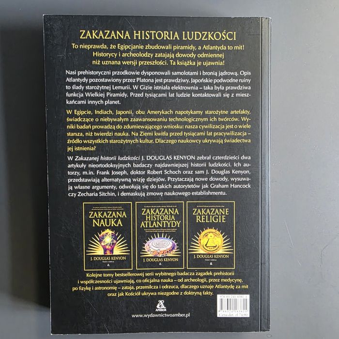 Książka: Zakazana historia ludzkości - J. Douglas Kenyon