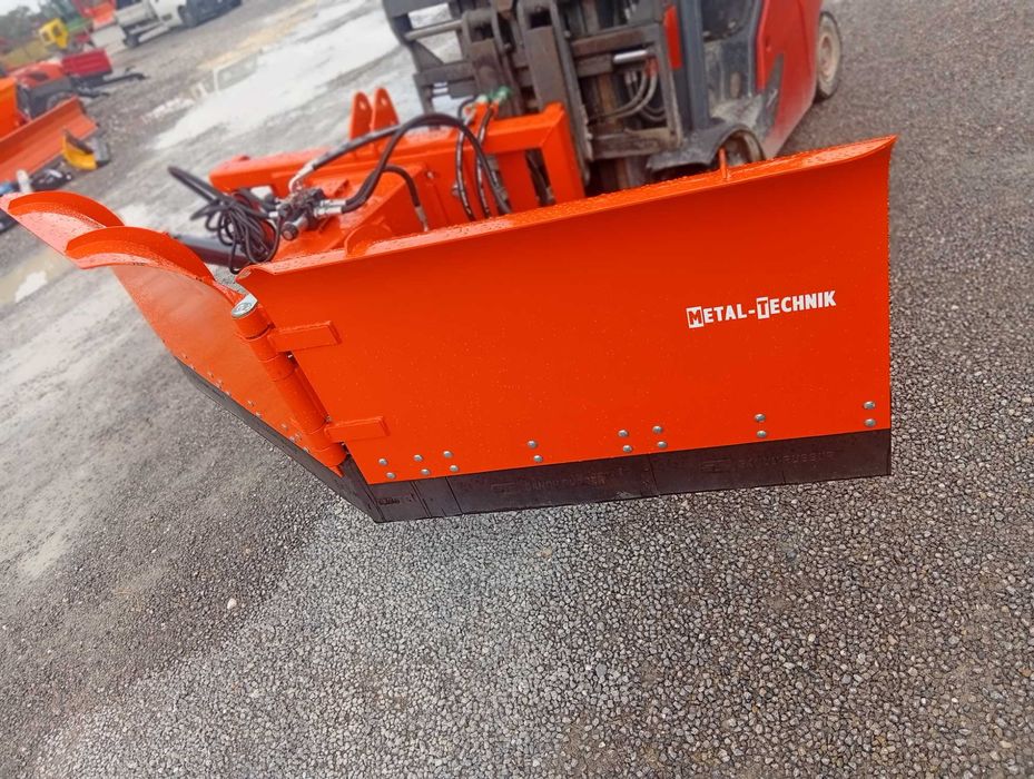 Pług Hydrauliczny do Śniegu 2600 mm 6 mm Składany V/U Gwarancja 12 miesięcy
