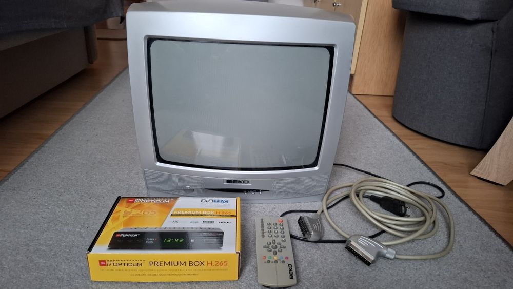 Telewizor kineskopowy Beko plus dekoder