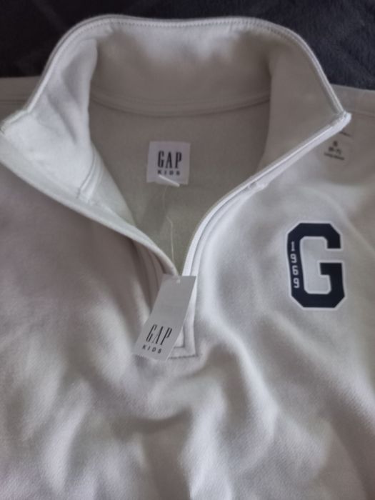 Camisola GAP branca 6/7 anos menino