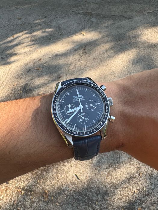 Seiko Speedmaster Mod - Homage Omega Speedmaster