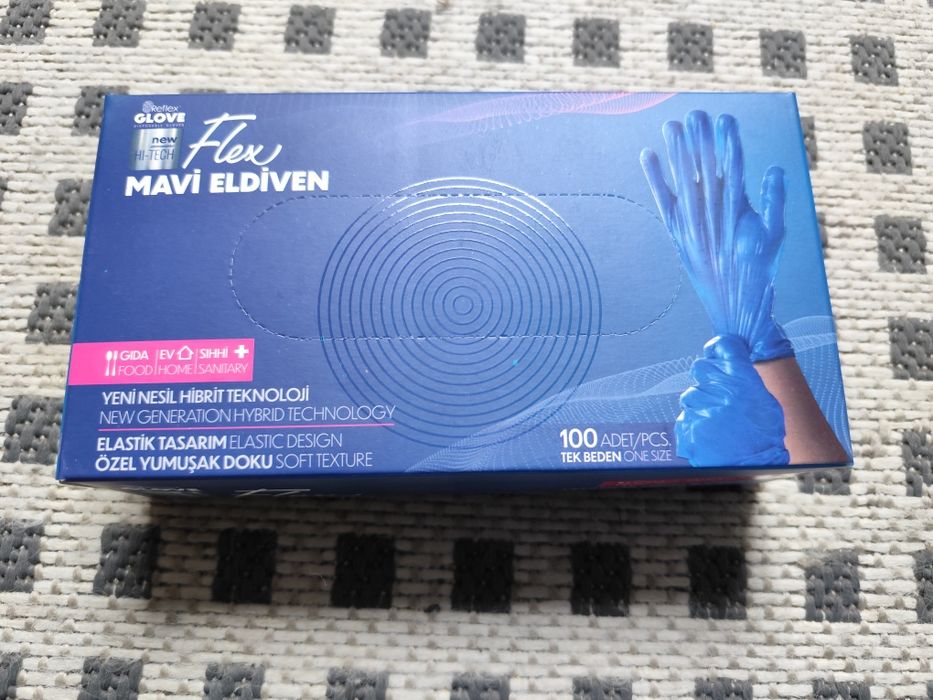 Rękawiczki PCV do gastronomii