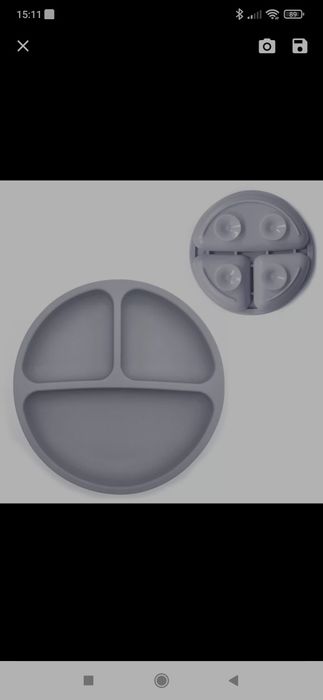 Prato refeição bebê