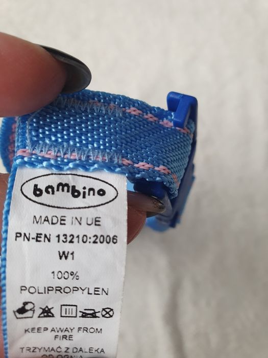 regulowane szelki pasy dla dziecka bambino