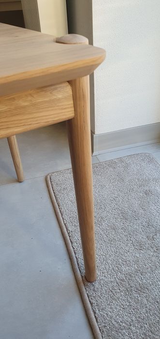 Stolik kawowy lite drewno dąb