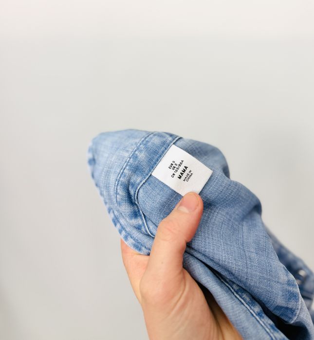 Jasnoniebieska koszula jeansowa S 36 H&M Mama