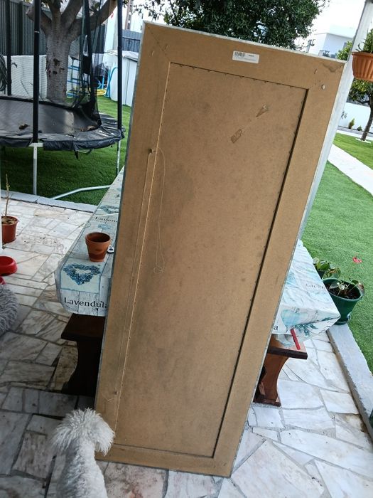 Espelho grande comprado no Leroy Merlin