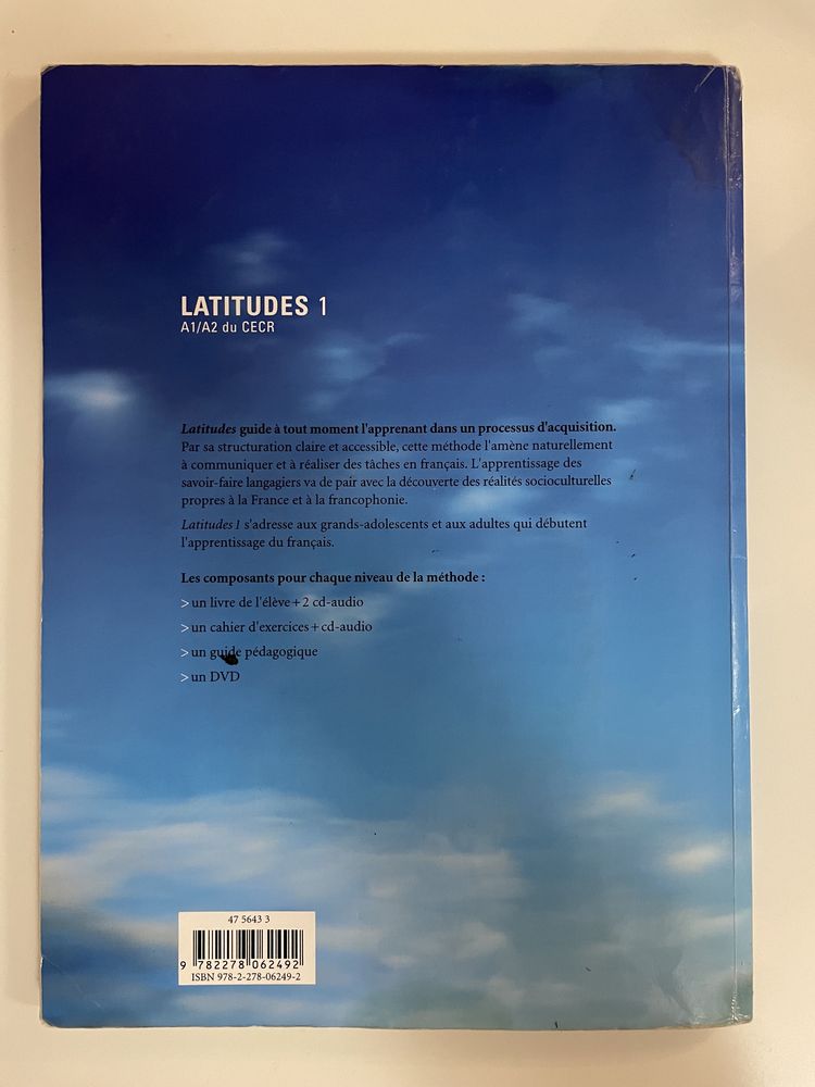 boundary Frustration insect Latitudes 1 podręcznik z płytą CD Regine Merieux, Yves Loiseau Trzcianka •  OLX.pl