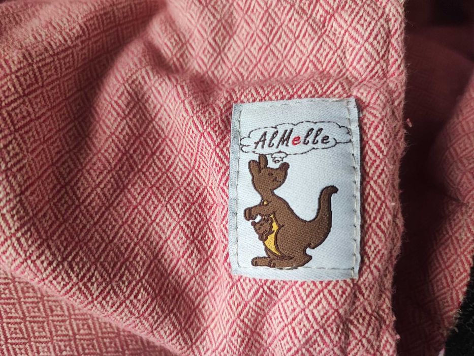 Nosidło ergonomiczne Almelle toddler z materiału chustowego dla dzieci