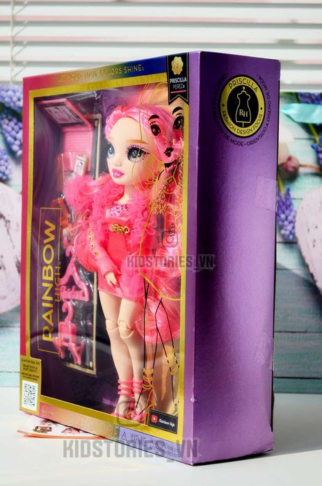 лялька Rainbow High Priscilla Perez рожева рейнбоу хай прісцілла присцилла розовая кукла оригинал