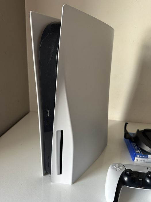 PlayStation 5 Fat 1TB (Mídia Física) | 2 Comandos | Suporte + 2 Jogos | Completo