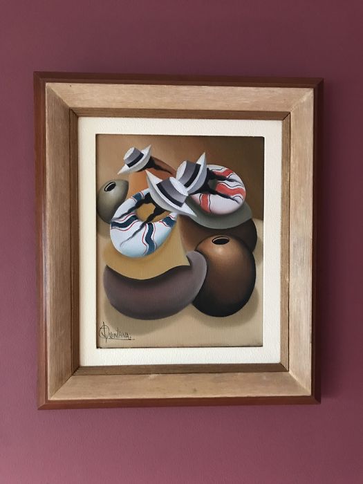 Picture with Peruvian frame64586336362753121