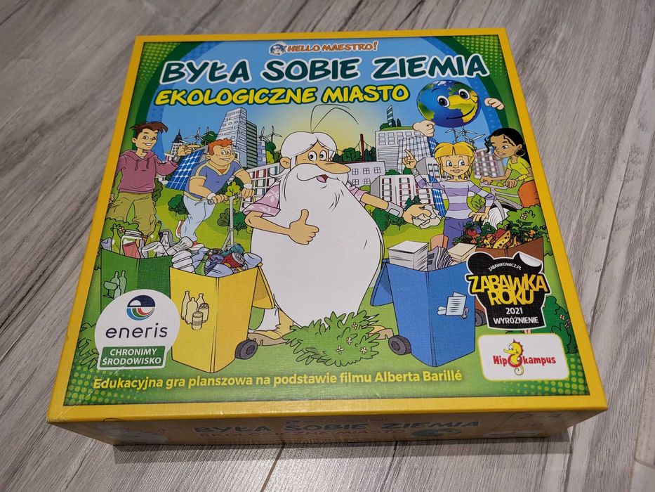 Była sobie ziemia. Ekologiczne miasto. Edukacyjna gra planszowa