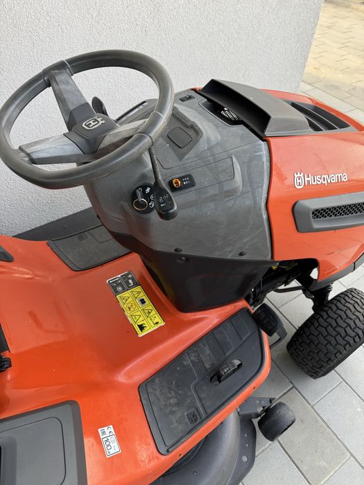Kosiarka, traktorek Husqvarna 20hp v2 kosz, hydro, transport