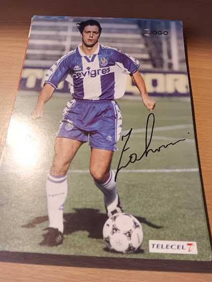 13 Postars de jogadores do F C do Porto, 1 euro cada uma