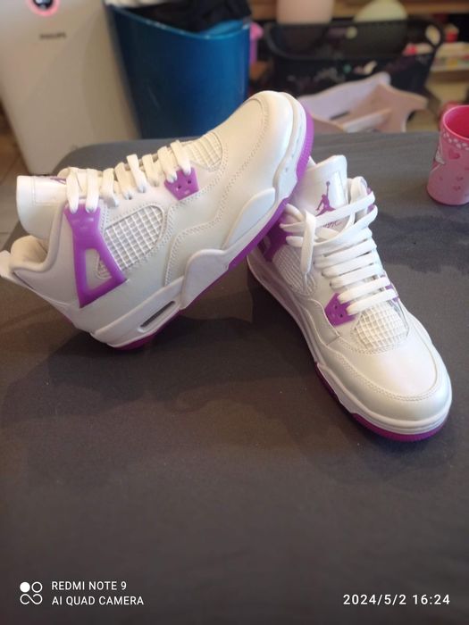 Jordan 4 Retro Hyper Violet R 39