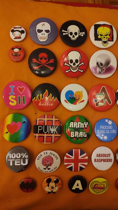 Lote Crachás Vintage