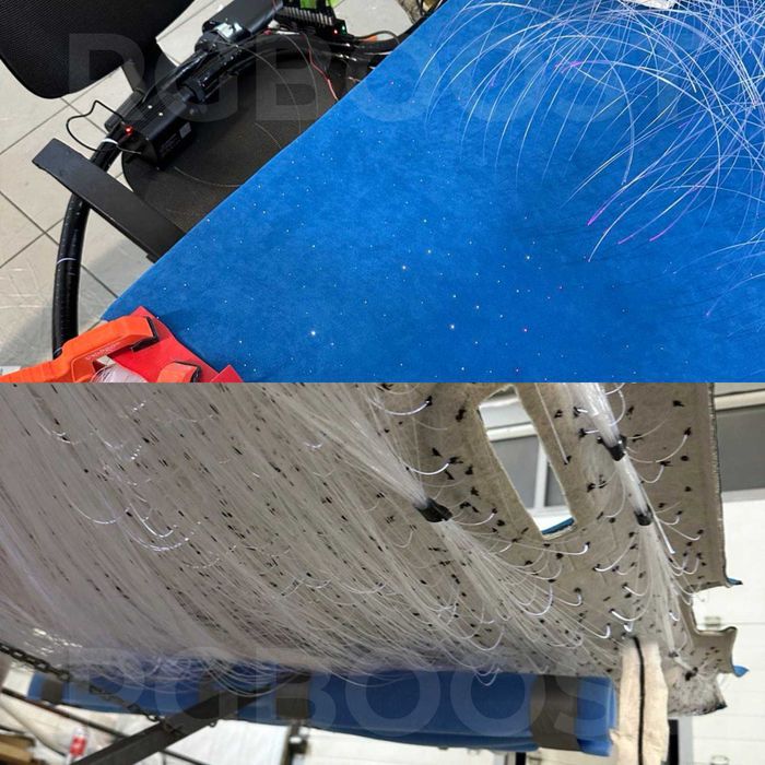 Звездное небо (460 точек) в потолок любого автомобиля 4м 0.75/1/1.5мм