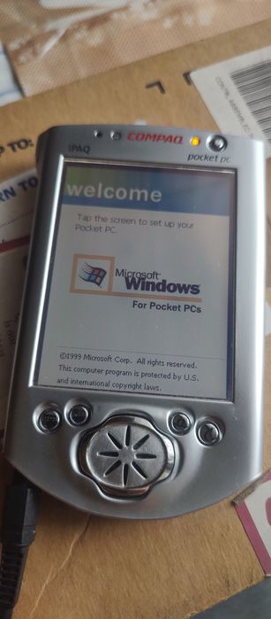 Compaq ipaq H3630 Pocket Pc 2000 retro vintage zabytek hp super stan