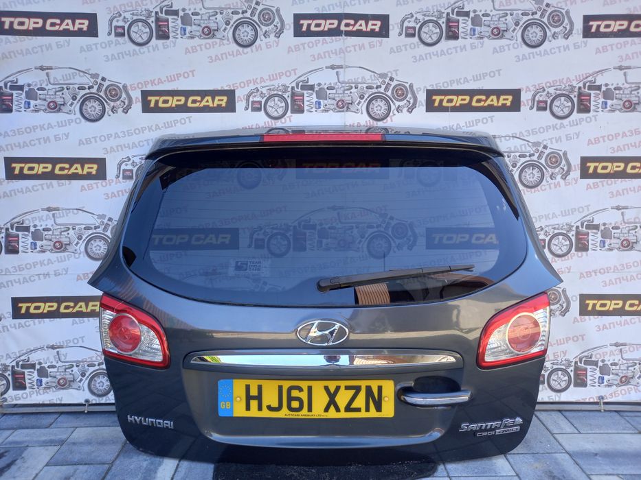 Кришка багажника ляда, кляпа, на Hyundai Santa Fe, хендай,хундай санта