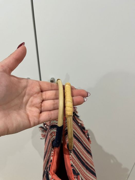 Mala/saca em tons rosa brilhante da Women Secret como nova