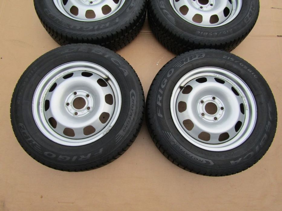 4x felgi stalowe 16 dacia duster oe i ii / 6,5 j 5x114,3 et50 piasta 66,1 mm / oryginalne