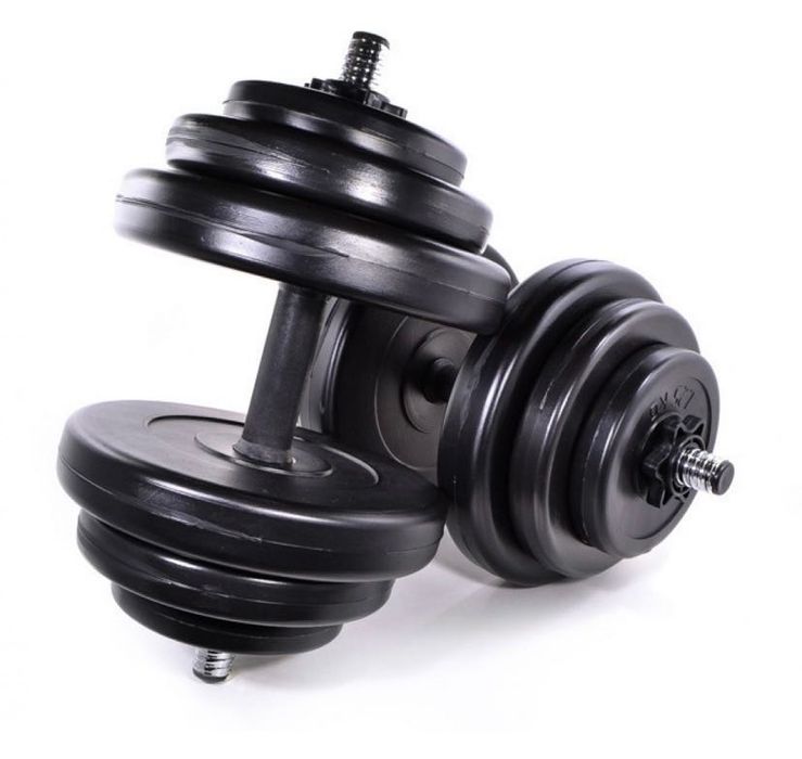 БЕЗ передоплати гантелі розбірні 2х18,5 кг