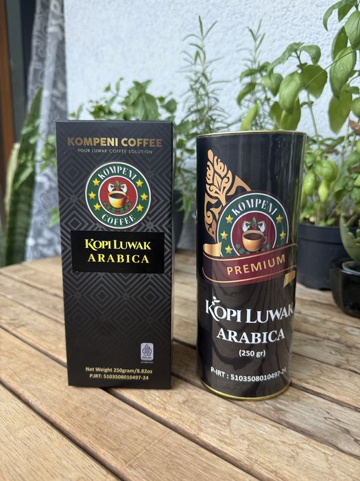 Kopi Luwak Arabica 250g - Premium Kawa z Indonezji - Prezent