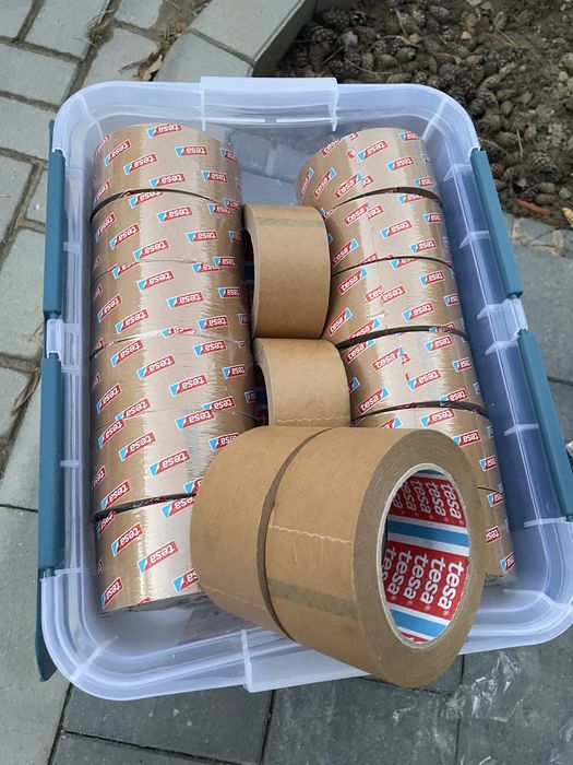 Papierowa taśma pakowa tesa 44 sztuki 50 m