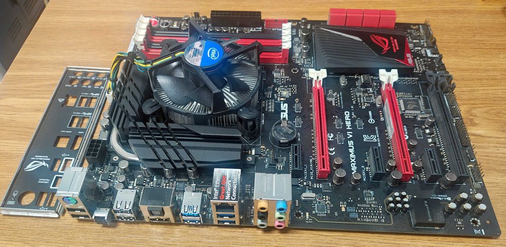 Zestaw Asus MAXIMUS VI HERO Intel i7 4770k | Stan BDB | Czytaj OPIS