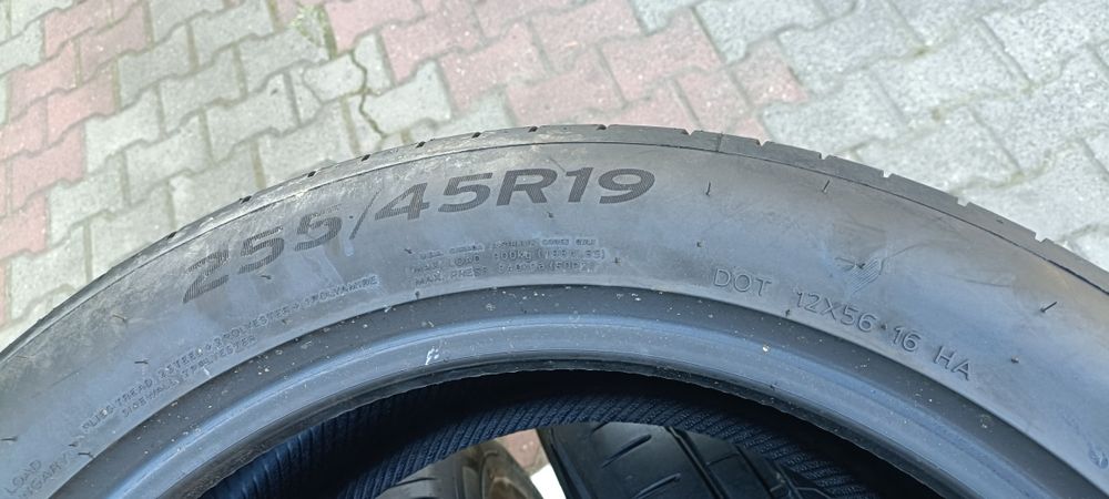 4x opony (3) 255/45R19 104W Hankook Ventus S1 evo³ev T2