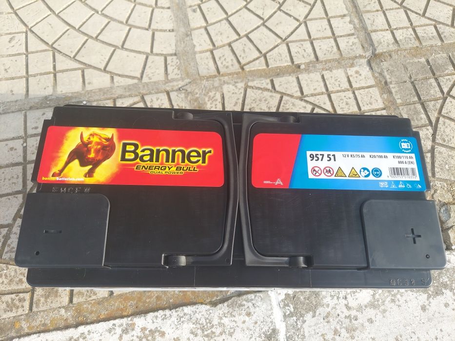 Тяговий акумулятор новий  BANNER ENERGY BULL 100 Aч