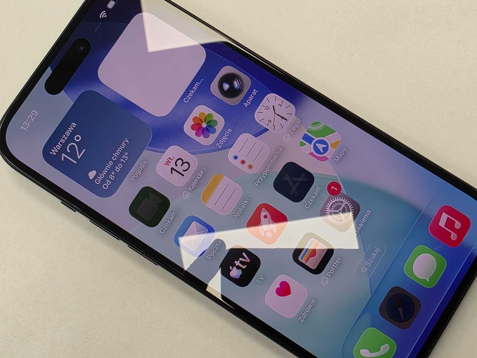 iPhone 15 256GB Dual SIM (SIM + eSIM)/ Black/ BAT 100% ORYGINALNA/ Grade A- / + ładowarka/ GW 12 MSC