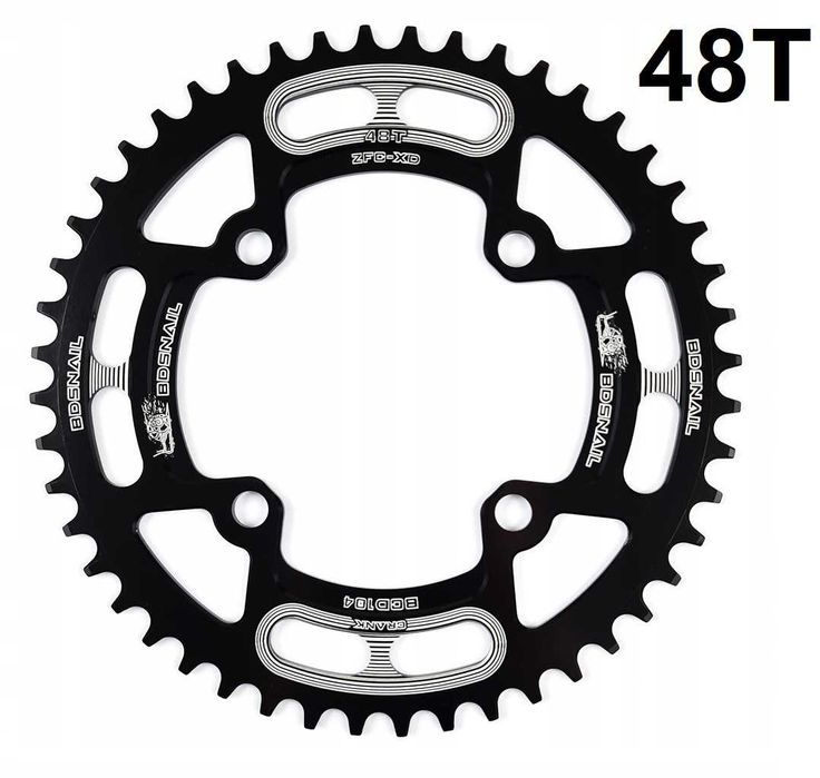 Okrągła Zębatka Narrow SNAIL 40  42  44  46  48  50T 104 BCD LUBLIN