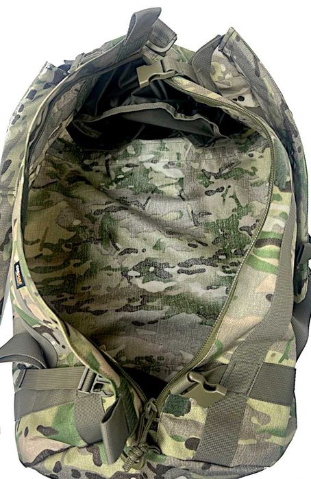 Баул-сумка Cordura 1000D 80L Multicam, ремінь, міцна фурнітура