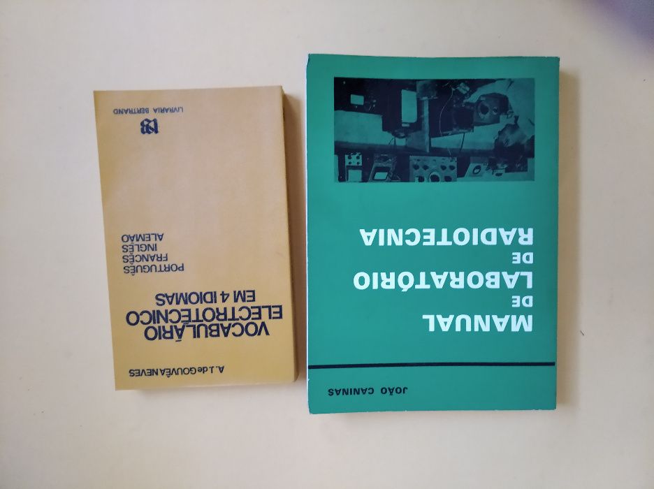 Livros sobre: Eletrónica, Televisão; Radiotecnia, Antenas