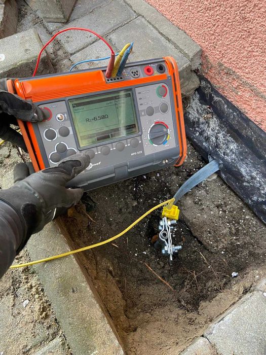 Pomiary instalacji elektrycznej , badania elektronarzędzi oświetlenia