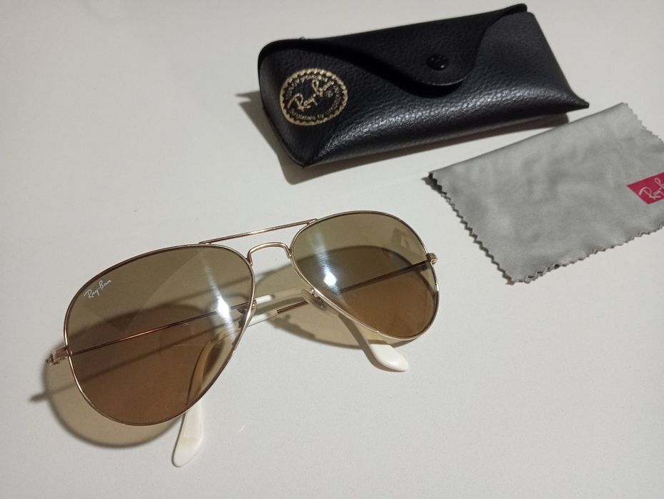 Óculos de sol aviador Ray Ban