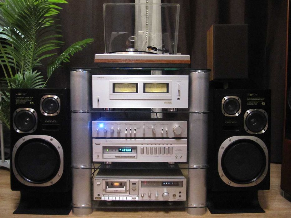 ТОПОВА Стереосистема HITACHI Mega Sound *ІДЕАЛЬНИЙ стан / СУПЕР звук