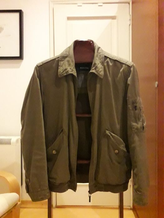 Casaco Verde Escuro Massimo Dutti L (40)