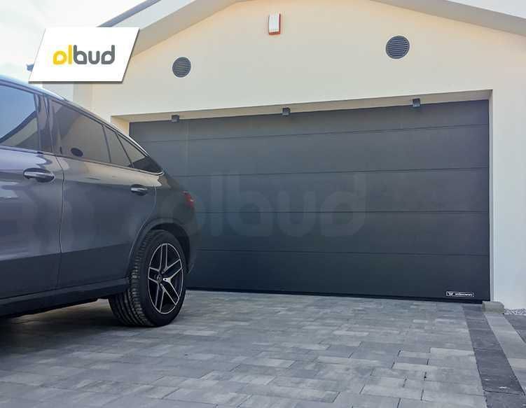 Brama garażowa Żukowo segmentowa ciepła Wiśniowski- dostawa, montaż