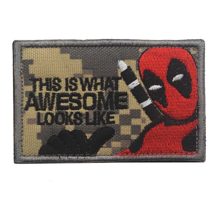 Naszywka na rzep Deadpool