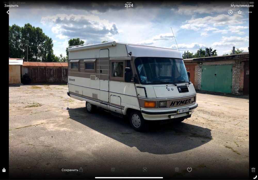 Hymer 4x4, уникальный автодом, 2.8 TDI, с множеством доработок.
