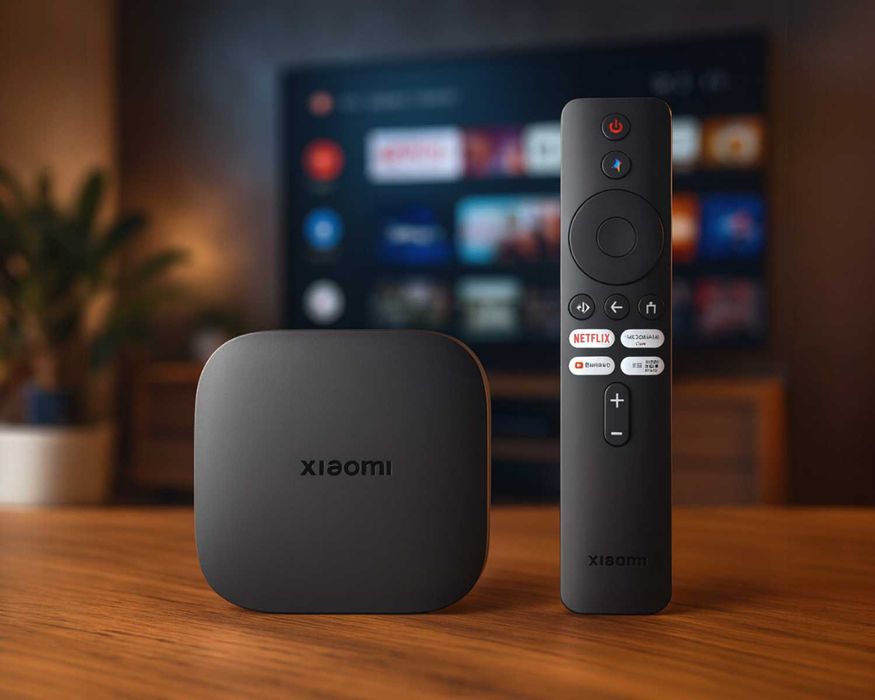 ODTWARZACZ Xiaomi TV Box 4K UHD Google TV Dolby Vision Atmos DTS WiFi6