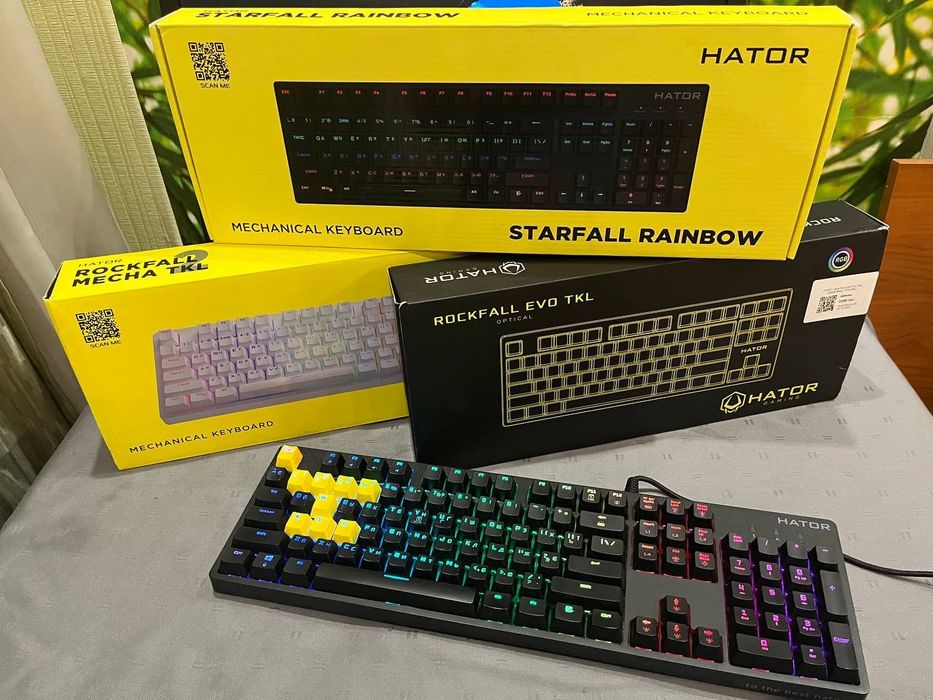 Лучшие игровые клавиатуры от HATOR!!!