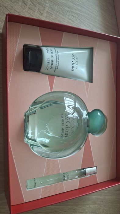 Acqua Di Gioia EDP zestaw 100ml + 10ml + balsam