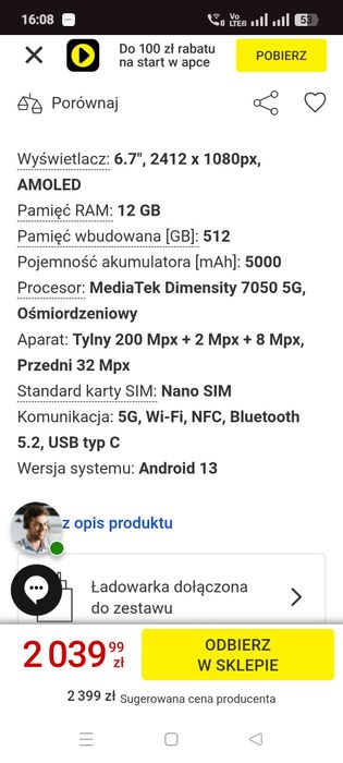 Sprzedam Realme 11 pro+ 5G